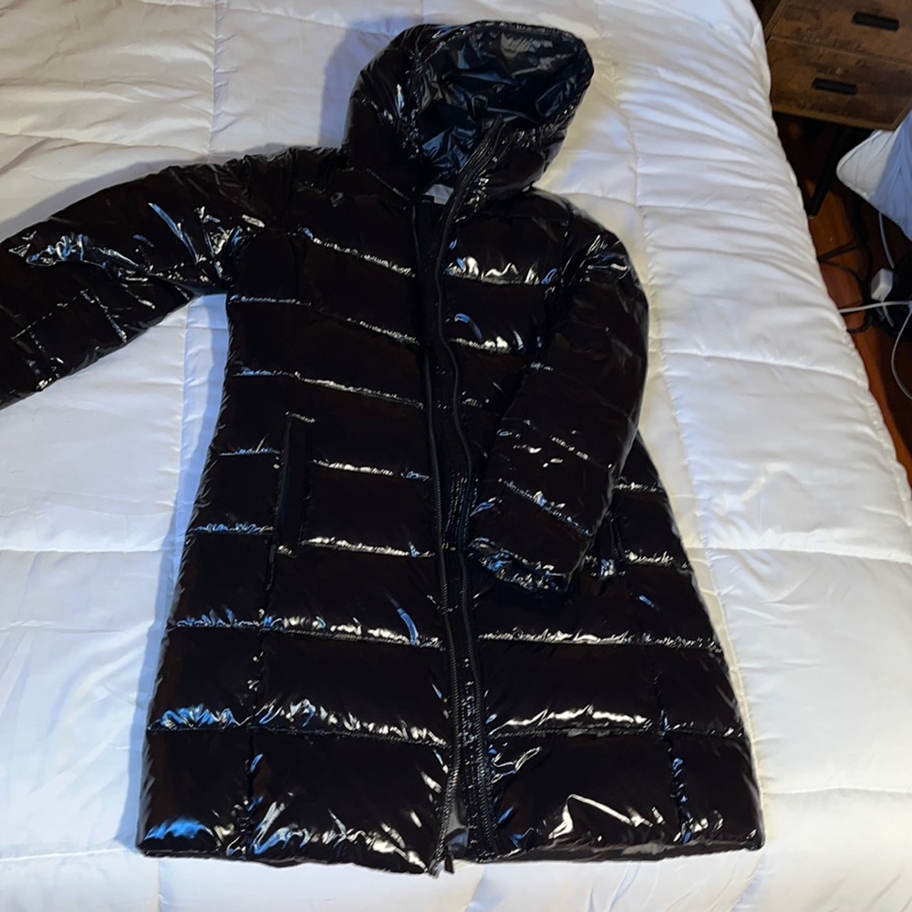 MK raining jacket black.